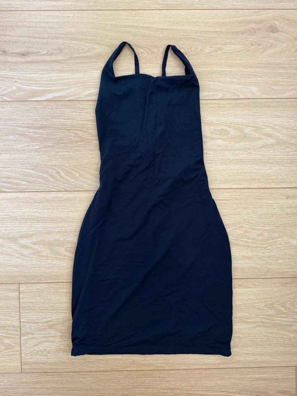 Alphalete Ultrasoft Allure Mini Dress Teal Navy Blue Size S